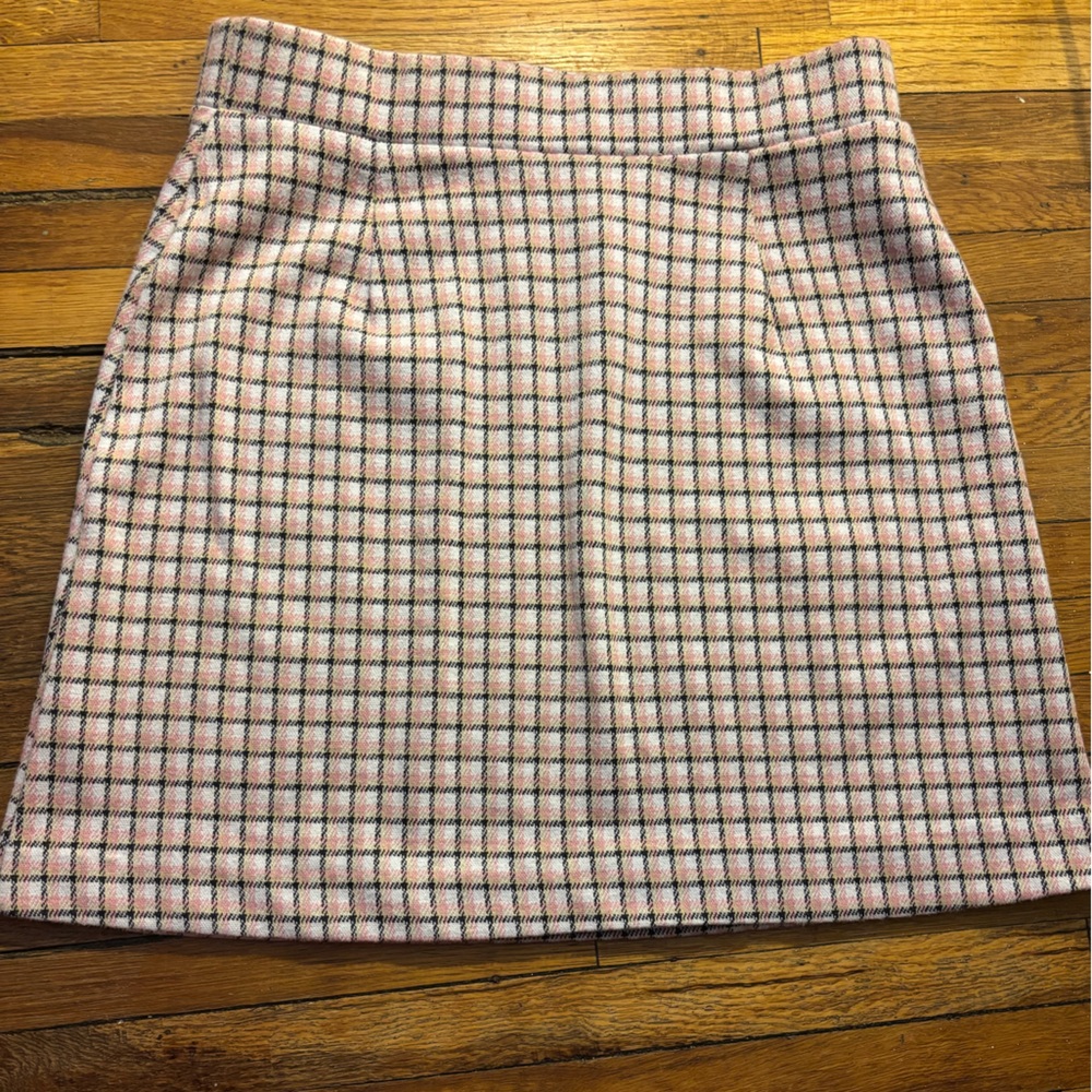 Crosby Pink and Black Pattern Skirt